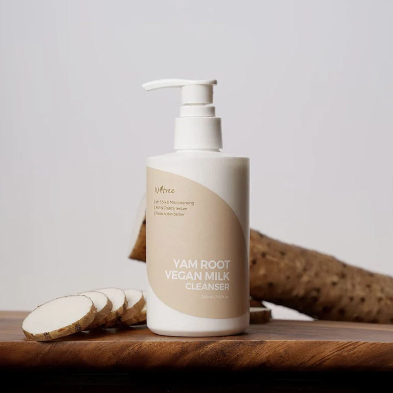 Isntree Yam Root Vegan Milk Cleanser 220ml