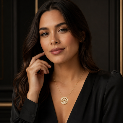 Four-Leaf Clover Necklace