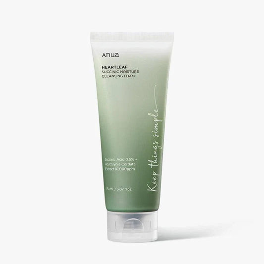 Anua  Heartleaf Succinic Moisture Cleansing Foam