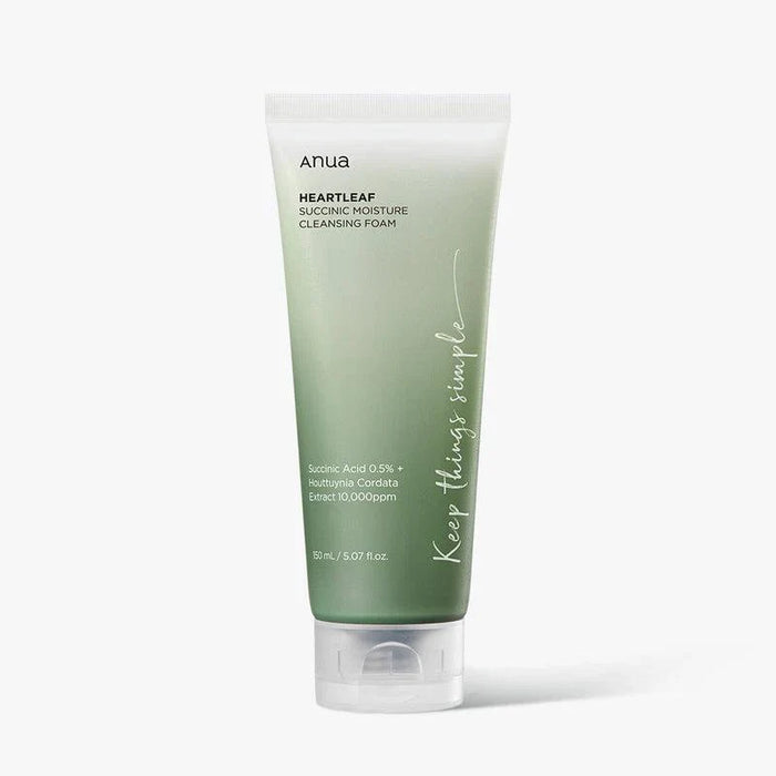 Anua  Heartleaf Succinic Moisture Cleansing Foam