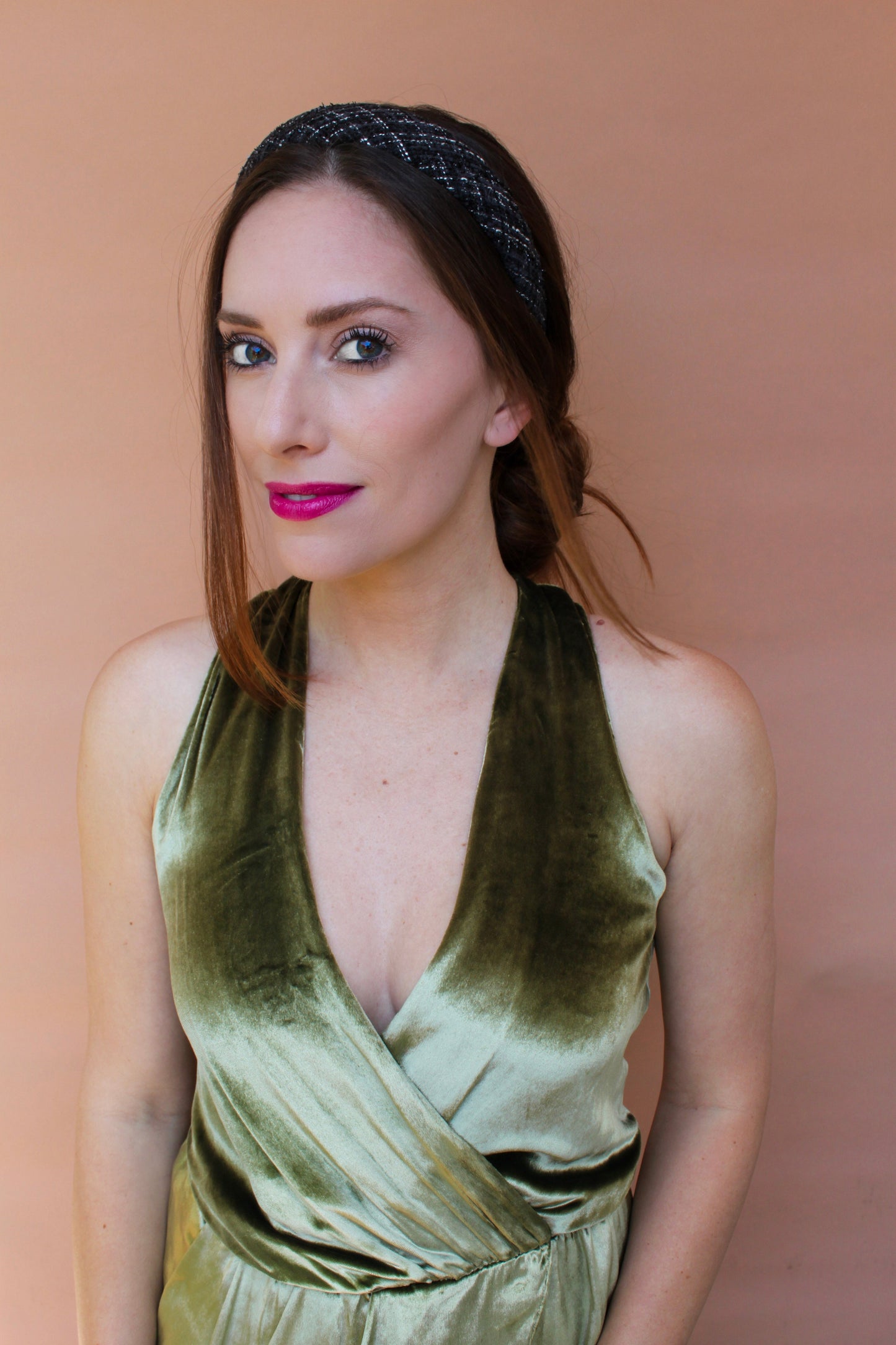 Tweed Headband | Black - Lines & Co