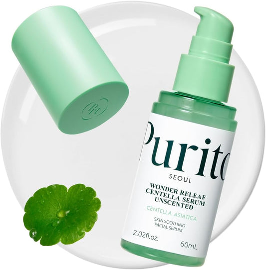 PURITO Centella Unscented Serum, Korean Centella 60ml 2fl.oz