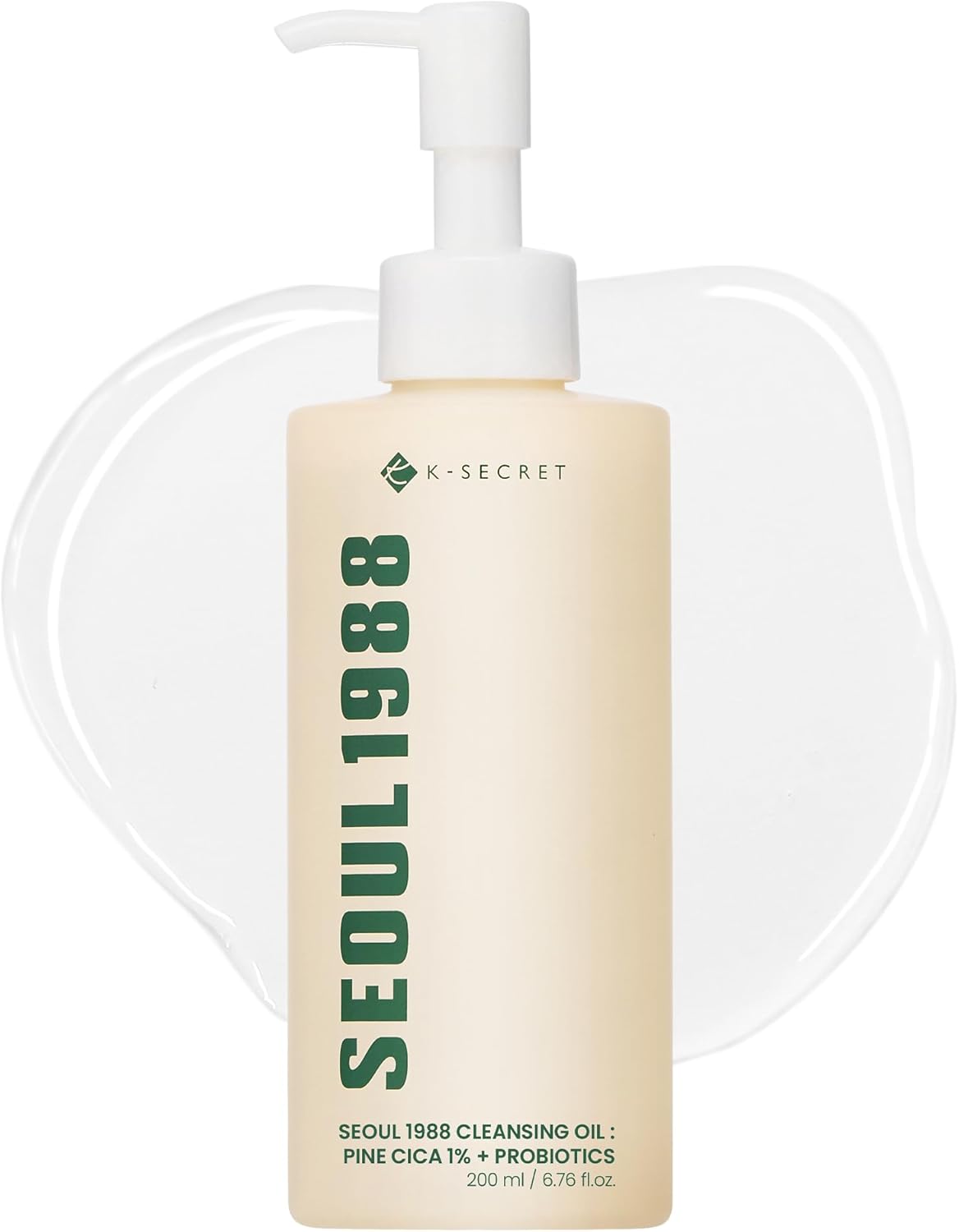 K-SECRET SEOUL 1988 Cleansing Oil : Pine Cica 1% + Probiotics