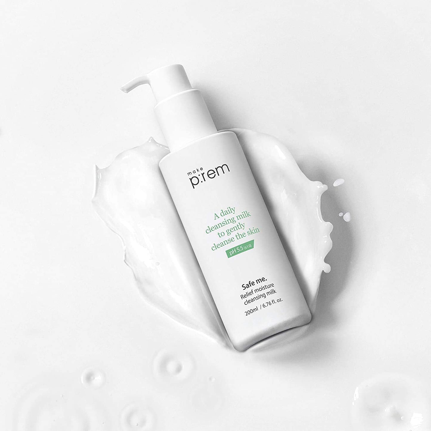 make p:rem Safe Me Relief Moisture Cleansing Milk 200ml