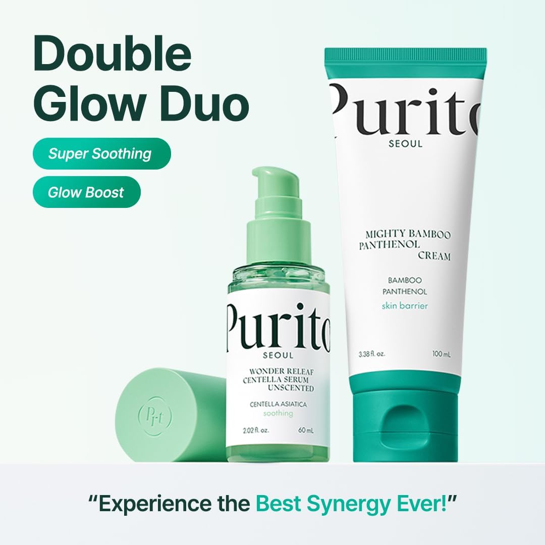 PURITO Centella Unscented Serum, Korean Centella 60ml 2fl.oz