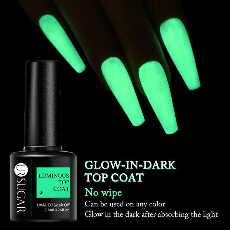 UR SUGAR 7.5ml Fluorescent Color UV Gel Nail Polish Semi Permanent UV LED Gel - Lines & Co