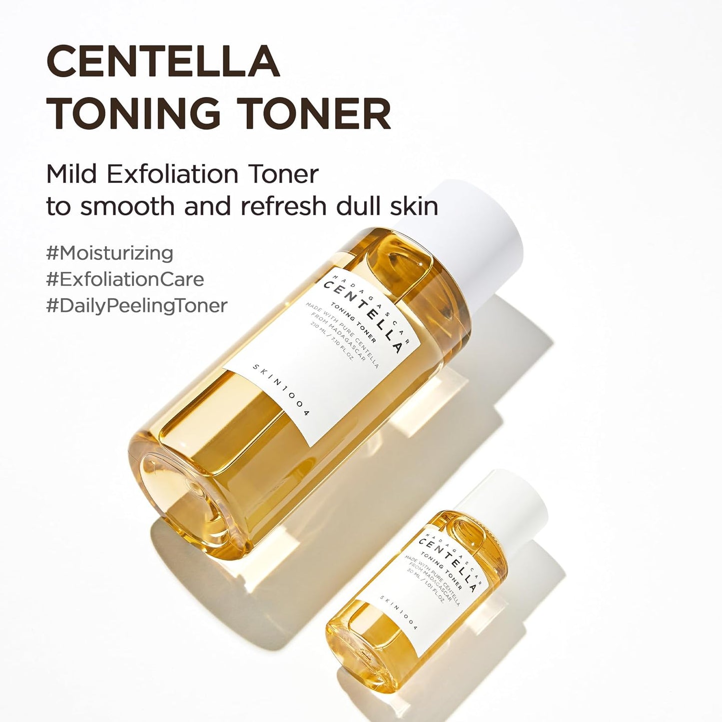 SKIN1004 Madagascar Centella Travel Kit, Toner, Ampoule, Soothing Cream, Cleansing Oil, Ampoule Foam, Basic Skincare Box