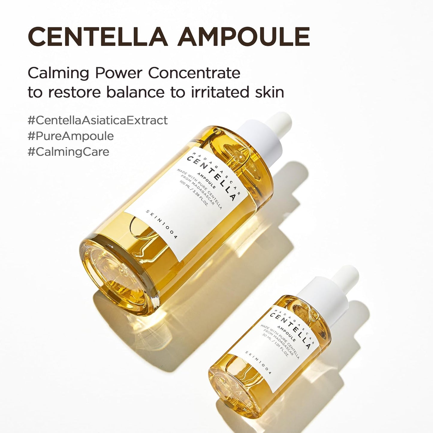 SKIN1004 Madagascar Centella Travel Kit, Toner, Ampoule, Soothing Cream, Cleansing Oil, Ampoule Foam, Basic Skincare Box