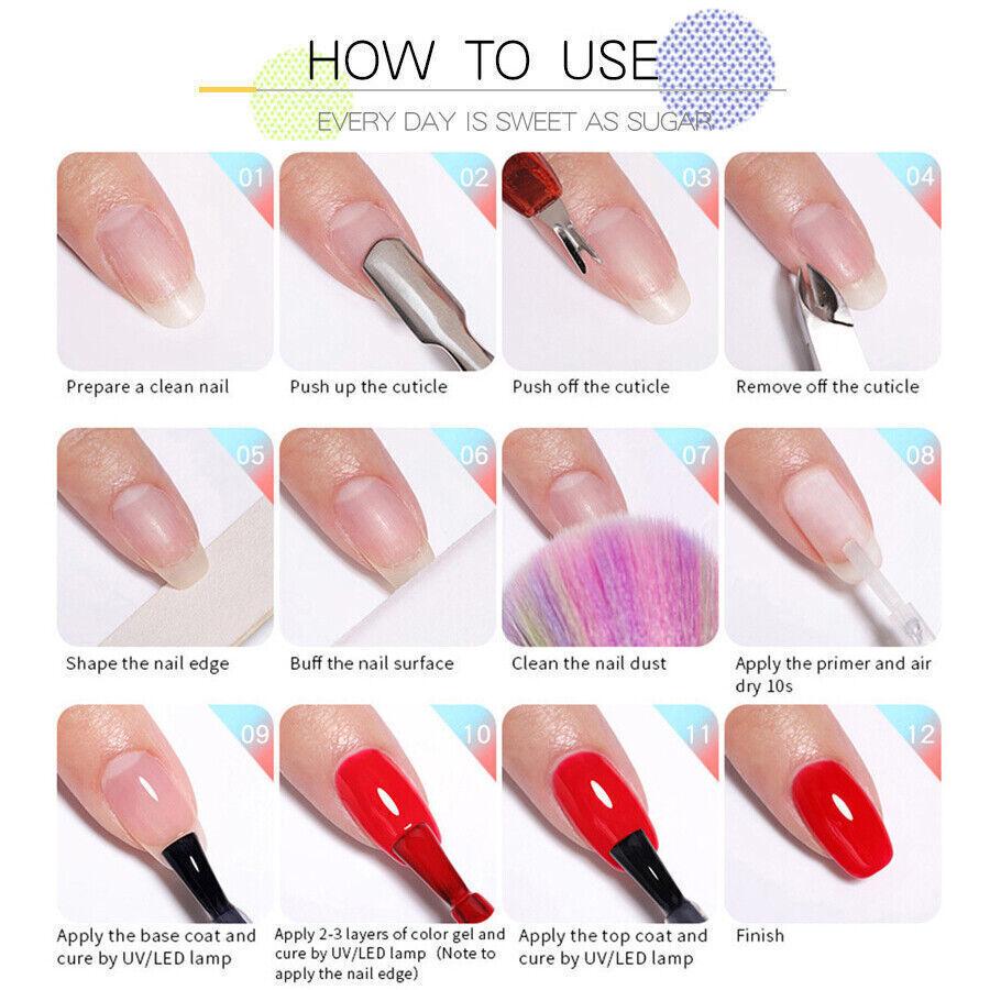UR SUGAR 7.5ml Fluorescent Color UV Gel Nail Polish Semi Permanent UV LED Gel - Lines & Co