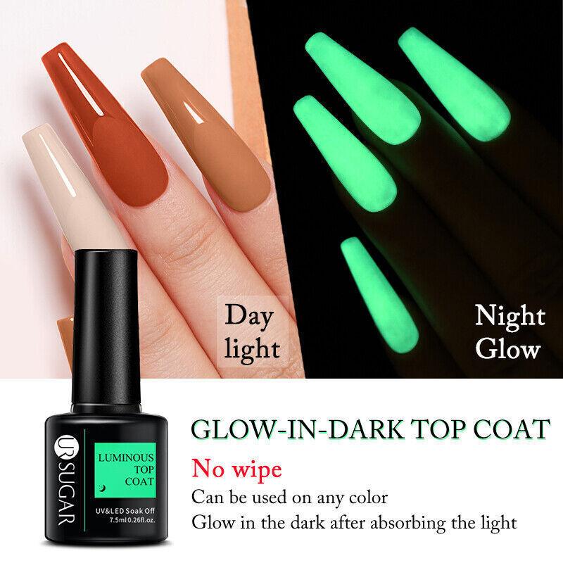 UR SUGAR 7.5ml Fluorescent Color UV Gel Nail Polish Semi Permanent UV LED Gel - Lines & Co