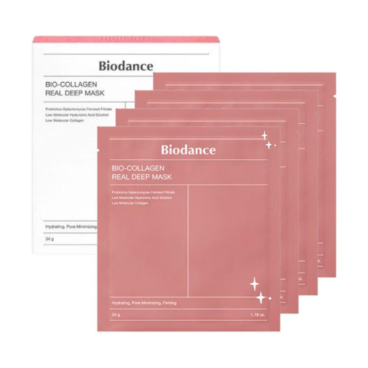 BIODANCE Bio-Collagen Real Deep Mask 4 PCs