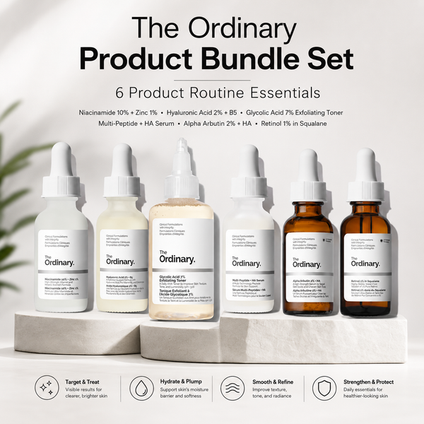 The Ordinary 6-Piece Daily Routine Skincare Bundle Set