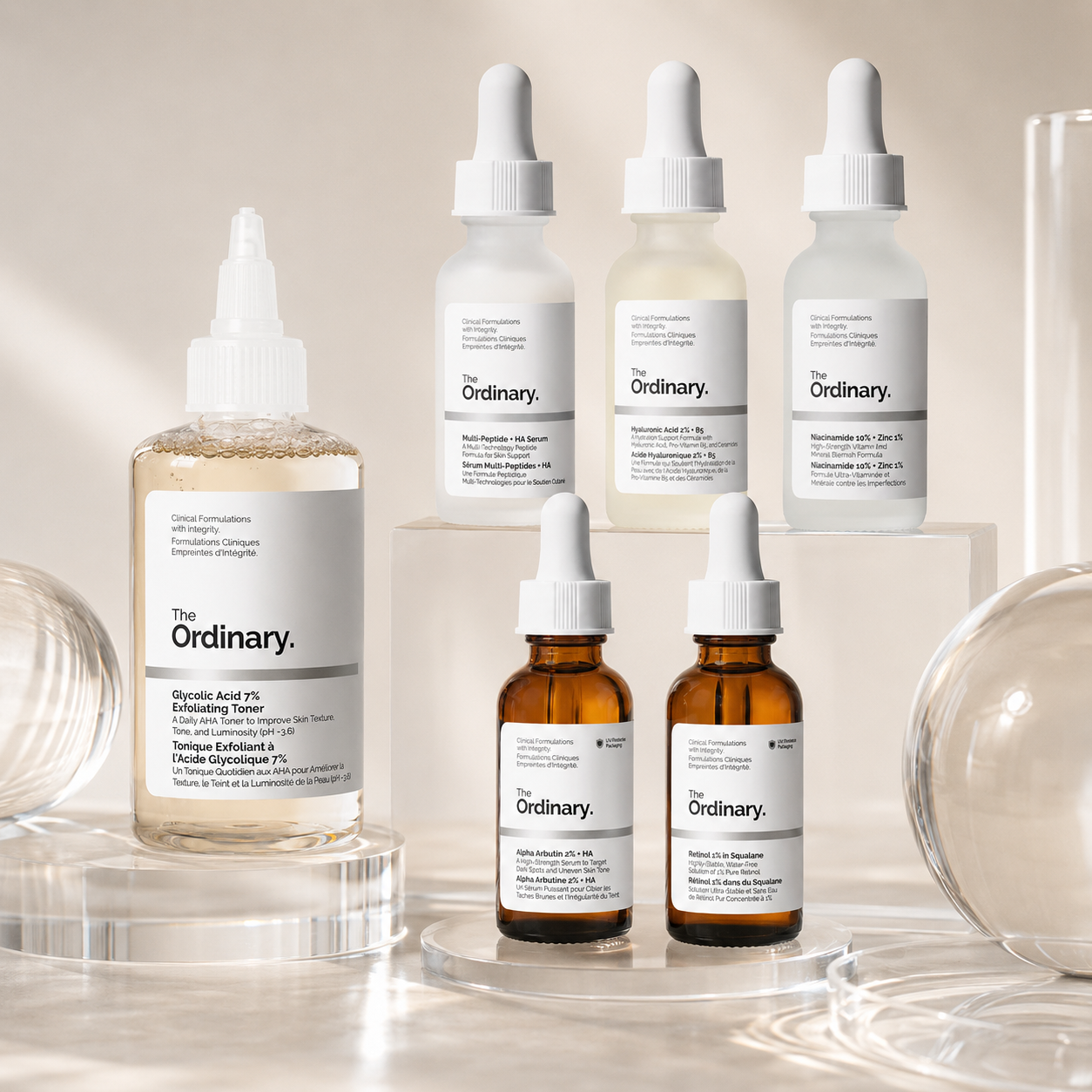 The Ordinary 6-Piece Daily Routine Skincare Bundle Set