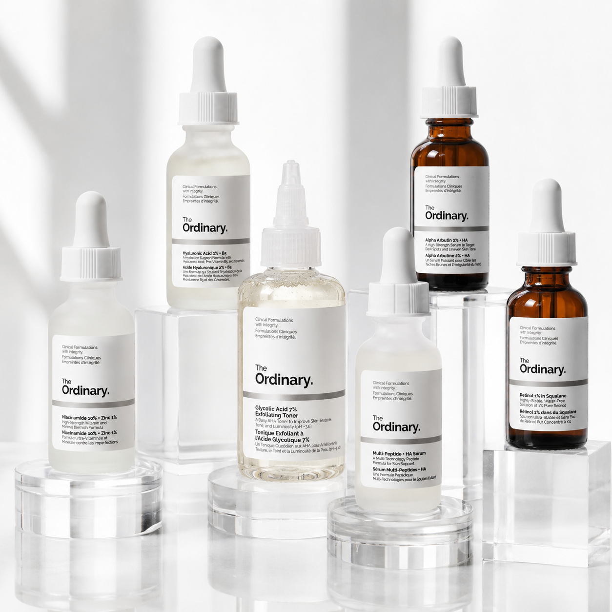 The Ordinary 6-Piece Daily Routine Skincare Bundle Set