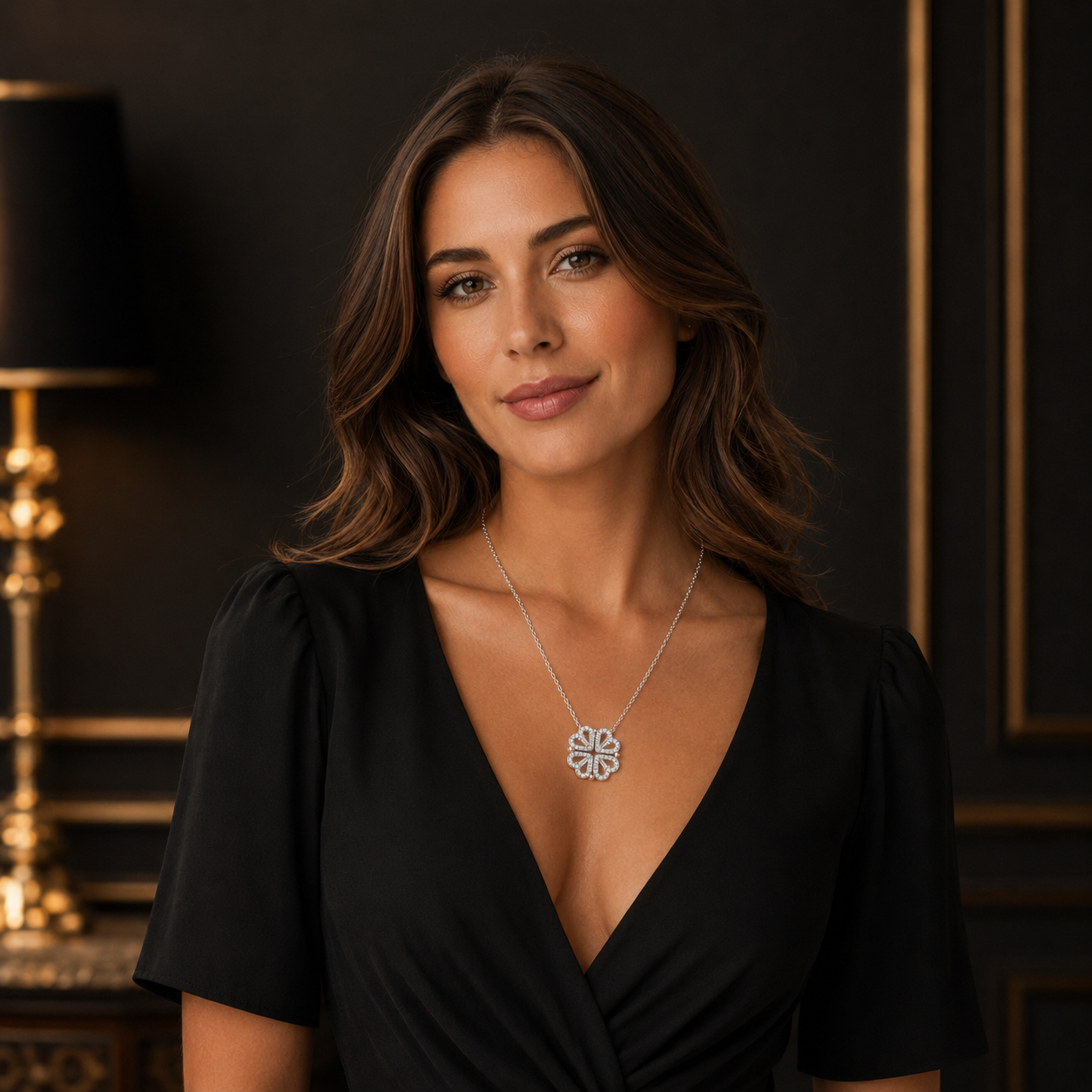 Four-Leaf Clover Necklace