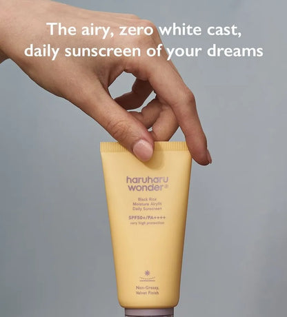 Haruharu Wonder Black Rice Moisture Airyfit Sunscreen 50ml