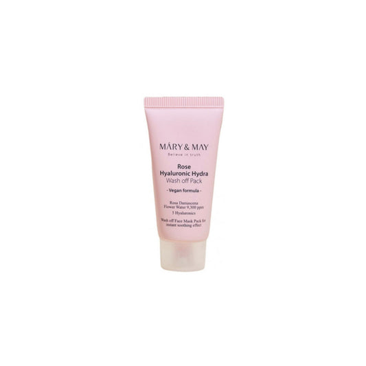 Mary & May Rose Hyaluronic Hydra Wash off Pack Mini 30g