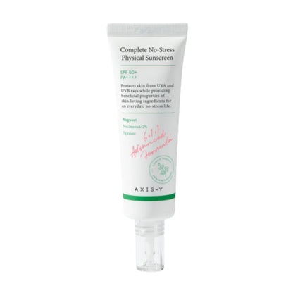 AXIS-Y Complete No Stress Physical Sunscreen SPF50+ PA++++