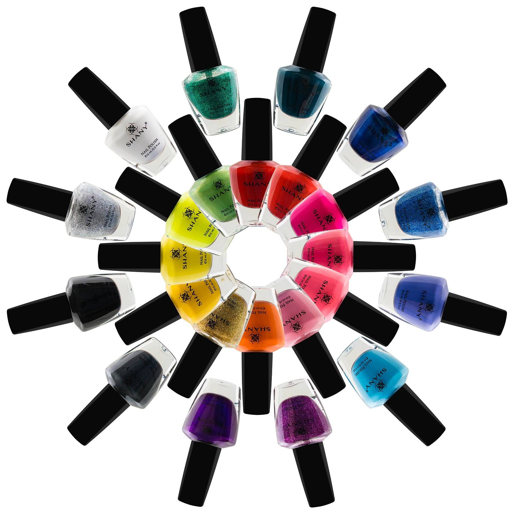 The Cosmopolitan Nail Polish set - Pack of 24 Colors - Premium Quality & Quick Dry - Lines & Co