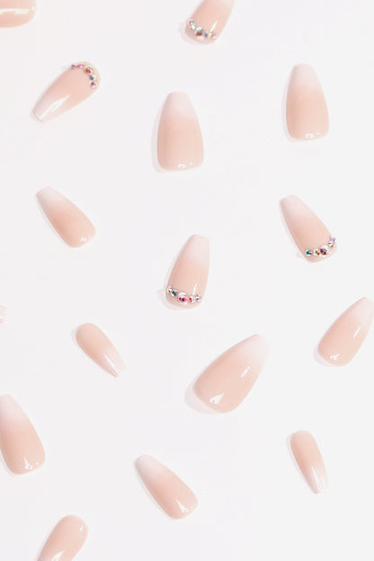 Strawberry Mousse | Soft & Durable Press-On Nails - Lines & Co