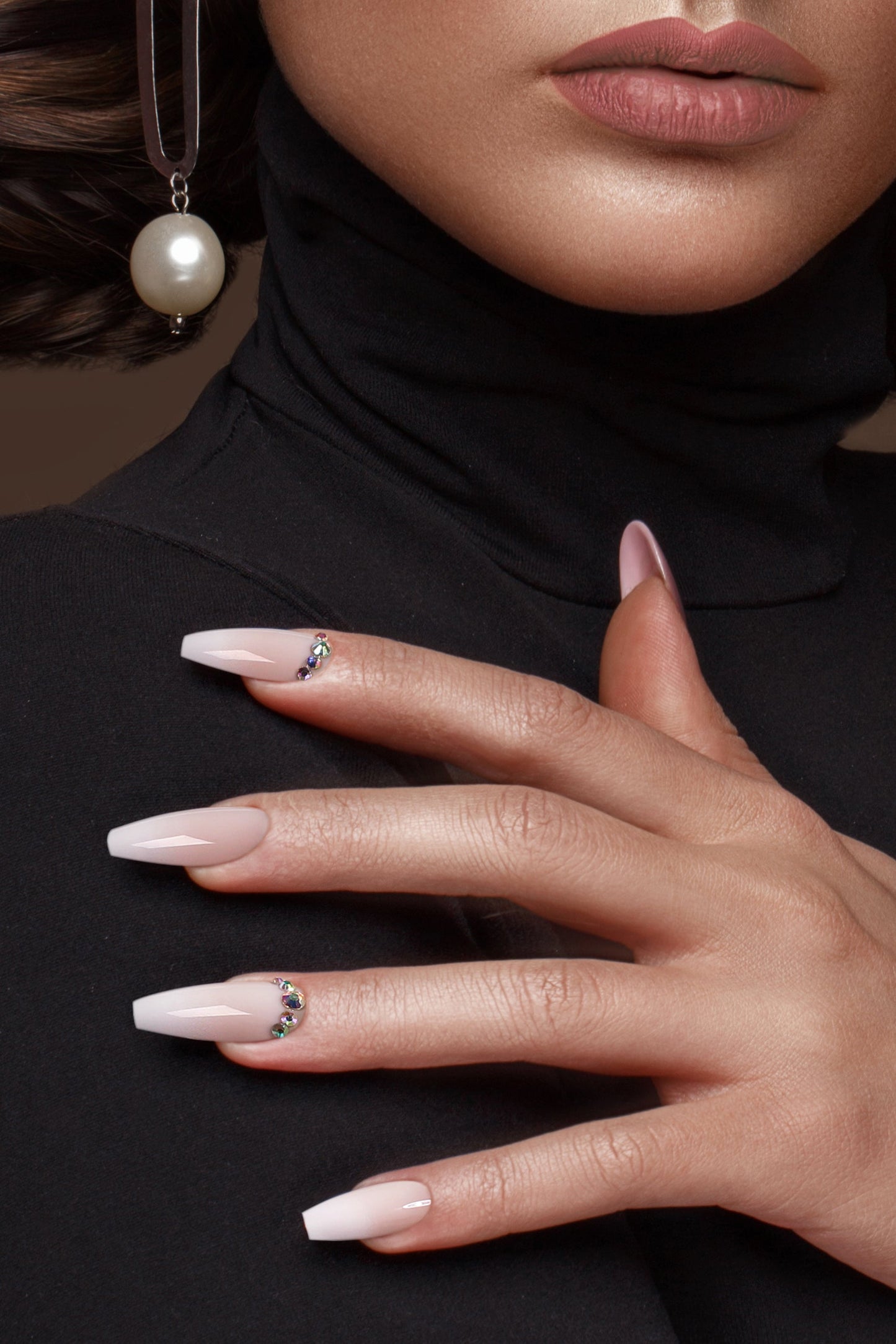 Strawberry Mousse | Soft & Durable Press-On Nails - Lines & Co