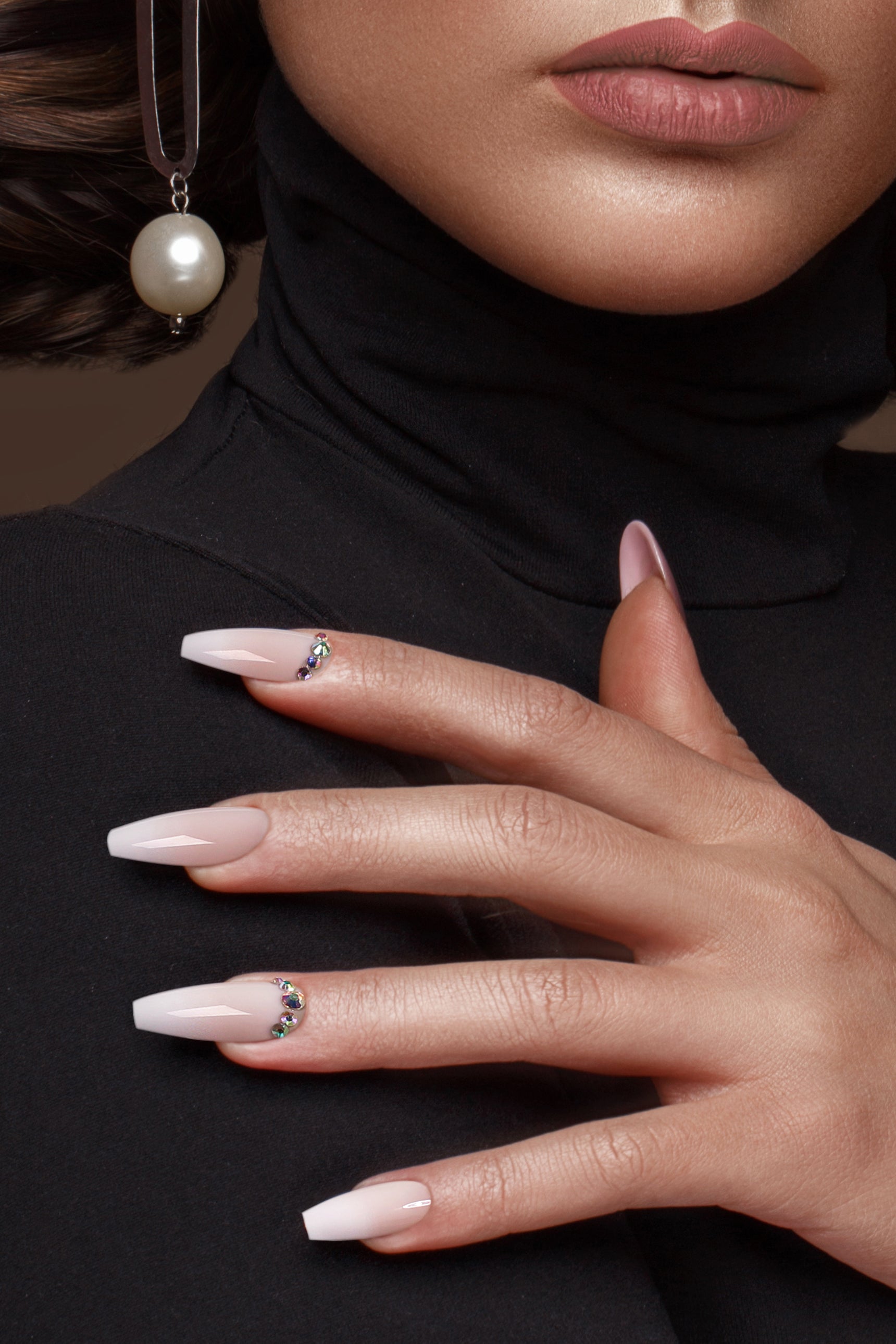 Strawberry Mousse | Soft & Durable Press-On Nails - Lines & Co