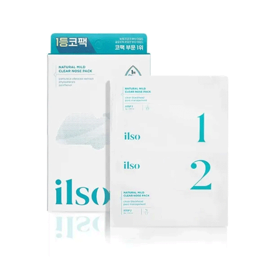 ilso - Natural Mild Clear Nose Pack - 5 sets